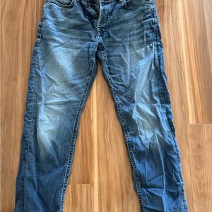 Jack and Jones Blue Straight Jeans Classic Fit